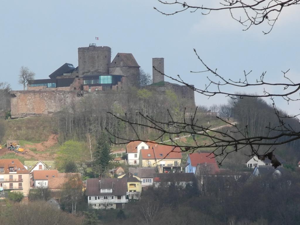 Au Pied Du Chateau Lichtenberg Szoba fotó